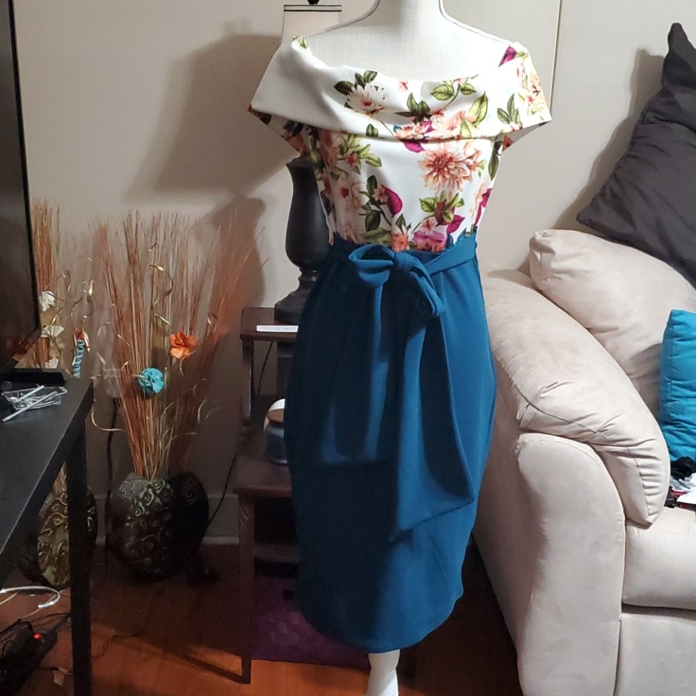 Off the shoulder dress